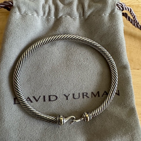 David yurman cable classic buckle bracelet - Picture 3 of 3